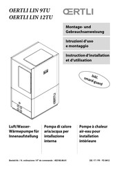 OERTLI LIN 12TU Instructions D'installation Et D'utilisation