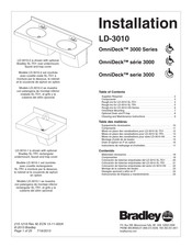 Bradley OmniDeck LD-3010 Manuel D'installation