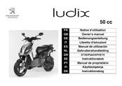 PEUGEOT ludix 50 cc 2010 Notice D'utilisation