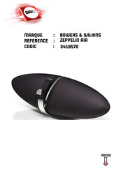 Bowers & Wilkins 3418570 Manuel