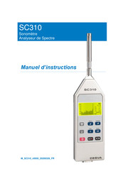 CESVA SC310 Manuel D'instructions