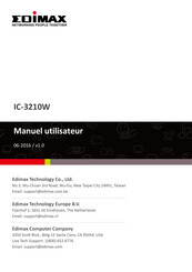 Edimax IC-3210W Manuel Utilisateur