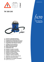 Alto TW 300 CAR Instructions De Service