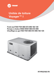 Trane Voyager I WSD 072 Mode D'emploi