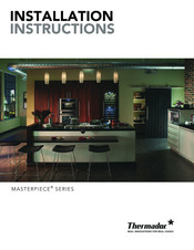 Thermador MASTERPIECE Serie Instructions D'installation