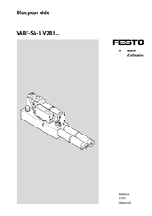 Festo VABF-S4-1-V2B1 Serie Notice D'utilisation