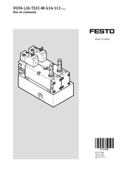 Festo VOFA-L26-T32C-M-G14-1C1 Série Mode D'emploi