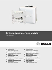 Bosch FLM-420-RLE-S Guide D'installation