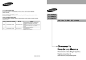 Samsung LN-S4092D Instructions Du Propriétaire