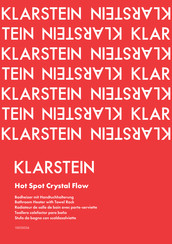 Klarstein Hot Spot Crystal Flow Mode D'emploi