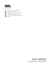 ESA AUTOMATION EW3 Série Instructions Pour L'installation