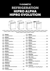 Dometic HIPRO EVOLUTION N 40P2 Notice D'utilisation