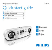 Philips GoGear ShoqBox PSS231 Guide De Démarrage Rapide