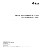 Sun Microsystems StorEdge 6120 Mode D'emploi