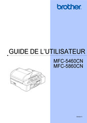 Brother MFC-5460CN Guide D'installation Rapide