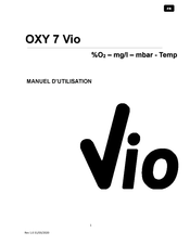 Humeau OXY 7 VIO Manuel D'utilisation