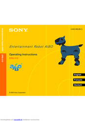 Sony AIBO ERS-210 Mode D'emploi