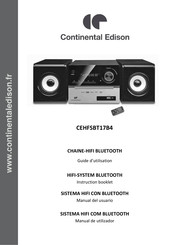 CONTINENTAL EDISON CEHFSBT17B4 Guide D'utilisation