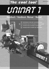 The Cool Tool Unimat 1 Manuel