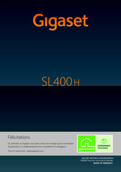 Gigaset SL400H Mode D'emploi