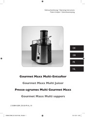 Gourmet Maxx PC700 Mode D'emploi