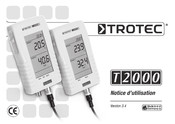 Trotec T2000 Notice D'utilisation