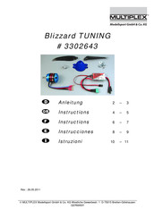 Multiplex Blizzard TUNING Instructions