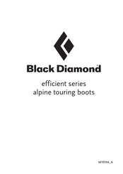 Black Diamond Efficient Serie Mode D'emploi