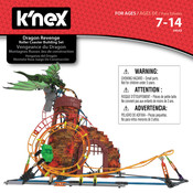 K'Nex Dragon Revenge Roller Coaster Building Set Mode D'emploi