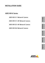Axis Communications M10 Serie Guide D'installation
