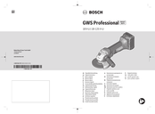Bosch GWS Professional 18-125 V-LI Notice Originale