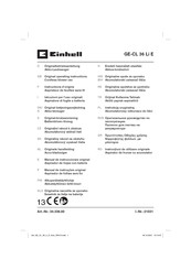 EINHELL GE-CL 36 Li E Instructions D'origine