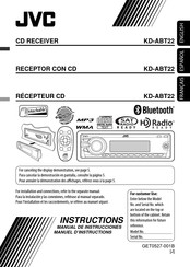 JVC KD-ABT22 Manuel D'instructions