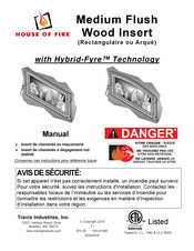 Travis Industries Medium Flush Wood Insert Mode D'emploi