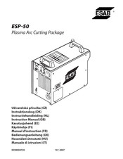 ESAB ESP-50 Manuel D'instruction