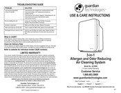 Guardian Technologies AC5900 Instructions D'utilisation Et D'entretien