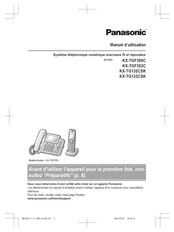 Panasonic KX-TGF352C Manuel D'utilisation