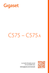 Gigaset C575 A Mode D'emploi