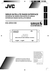 JVC SIRIUS CONNECT KS-SRA100 Manuel D'installation