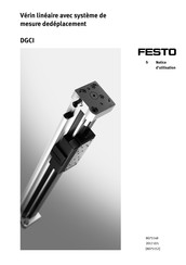 Festo DGCI Série Notice D'utilisation