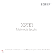 EDIFIER X230 Manuel D'utilisateur
