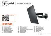 Vogel's NEXT 7345 Consignes D'installation