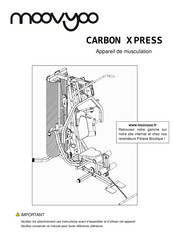 MOOVYOO CARBON X PRESS Manuel D'instructions