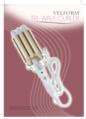 VELFORM Tri-wave Curler Mode D'emploi