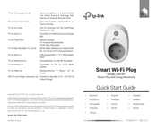 TP-Link Smart Plug HS110 Guide De Démarrage Rapide