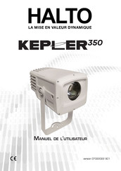 HALTO kepler 350 Manuel De L'utilisateur