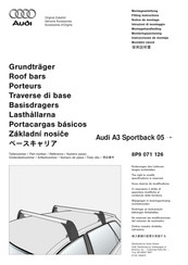 Audi 8P9 071 126 Notice De Montage