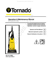 Tornado CK-14/1 Pro Manuel D'utilisation Et De Pièces