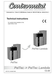 Centrometal PelTec Lambda 36 Instructions