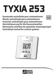 DELTA DORE TYXIA 253 Mode D'emploi